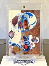 BARRY SANDERS 1995 Fleer FLAIR PREVIEW #10 Lions HOF NM-MINT RARE CHASE 💥 picture