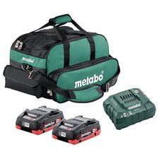 Metabo Starter 18V 2X 4.0Ah Lihd Battery And Charger Kit For Li-Ion 18V picture