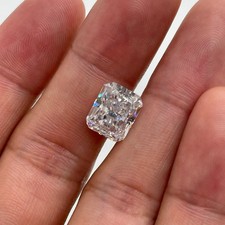 1.65 CT Natural White Diamond Radiant Cut VVS1 D Grade IDGL Certified  AS3 picture