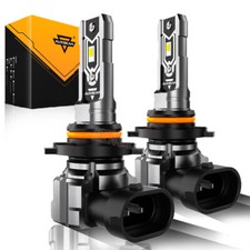 AUXBEAM 9005 HB3 LED Headlight Super Bright Bulbs Kit White 6500K High/Low Beam picture