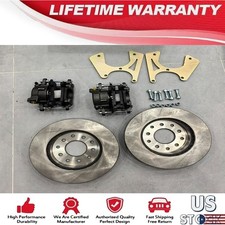 Motors Bolt-On Rear Disc Brake Conversion Kit, Fits For GM 10 and 12 Bolt NEW picture