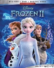Frozen 2 II Disney Blu ray, DVD, Digital New with Slipcover  picture