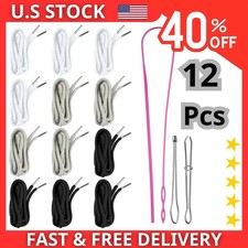 12 Pcs Drawstring for Sweatpants, 60 Inch Hoodie String Replacement, Drawstri... picture