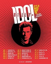 Billy Idol - It’s A Nice Day Too... Tour Again 2026 Poster picture