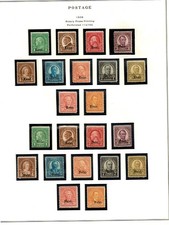 1929 U.S.Classic KANSAS NEBRASKA OVERPRINTS COMPLETE SET  Sc#658-679 M/NH/H/OG * picture