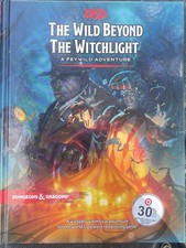 D&D The Wild Beyond the Witchlight 5E Hardcover w/ Original Poster Map 2021 picture