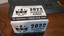 2022 Panini Diamond Kings Baseball 16 HANGER Pack Box picture
