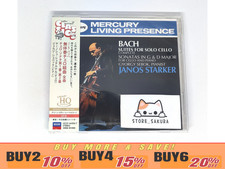 Janos Starker Gyorgy Sebek J.S. Bach Complete Cello Suites, Sonatas No. 1 2 2CD picture