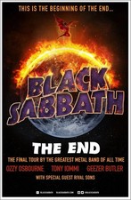BLACK SABBATH The End Final Tour 2016 Ltd Ed RARE Poster OZZY OSBOURNE picture