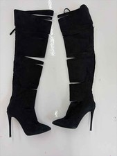 Pre-Owned Giuseppe Zanotti Black Size 6.5 Tall Boot Boots picture