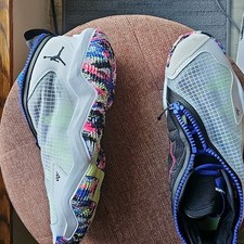 Jordan Why Not? Men’s 11 Low Top Basketball Shoes White/Multicolor picture