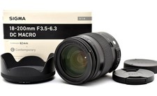 RARE [Almost Unused w/BOX] Sigma C 18-200mm f/3.5-6.3 DC MACRO Canon EF JAPAN picture