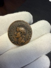 Tiberius AE/AS Bronze Roman Imperial 22-23 CE ROME RIC 44; BMC 91 picture