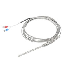 K Type Thermocouple Probe Temperature Sensor Stainless Steel 32 to 1112°F 10ft picture