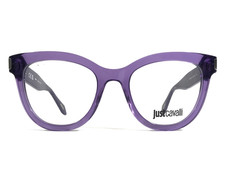 Just Cavalli Eyeglasses Frame VJC004V COL.06LA Clear Purple Asian Fit 51-20-140 picture