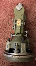 Vintage Wild Heerbrugg T2 Theodolite & hard plastic Case 110539 Switzerland 1966 picture