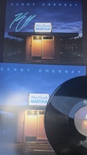 IN HAND  Kenny Chesney Silver Sands Marina Black Vinyl Signed Autographed  picture