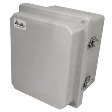 Altelix 10x8x8 Fiberglass Weatherproof NEMA 4X Enclosure, Quick Latches picture