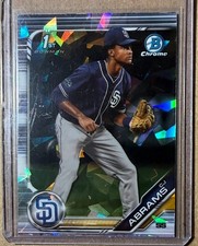 C.J. Abrams 2019 Bowman Draft Chrome Sapphire #BDC-85 1st Bowman RC picture