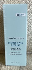 SKINCEUTICALS BLEMISH + AGE DEFENSE FULL SIZE 1 OUNCE SEALED AUTHENTIC Exp 10/27 picture