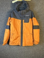 Columbia Sports Wear Kids Jacket Gray/Orange size XL (18-20) excellent condition picture