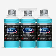 Pedialyte AdvancedCare+ Berry Frost Electrolyte Solution, Prebiotics, 3pk picture