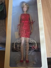 MIB Franklin Mint 16” Vinyl Princess of Hearts Diana Doll 1998 Christmas LE/1000 picture