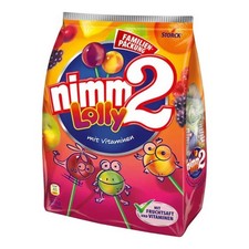10 x 120g Bags Storck nimm2 Lolly Lollipop with vitamins New from Germany picture