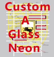 Customized glass neon sign, customize indoor glass neon sign, custom neon logo picture