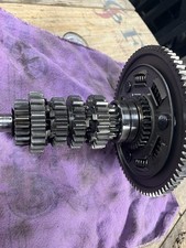 2004-2005 Suzuki Gsxr 600 Transmission Input Shaft With Clutch Basket picture