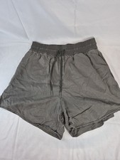 Lululemon Hotty Hot Shorts Gray Size 8 Women's Lined Running Athletic picture