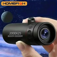 2000X25 HD Monocular Telescope Compact Portable Scope for Travel Hiking Camping picture
