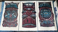 Furthur- Edgefield OR 3x POSTER SET  picture