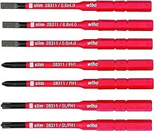 Wiha 28373 7 Piece Insulated SlimLine Blade Set picture