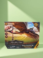 DreamWorks Dragons Real Flying RC Toothless 30 inch Remote Control New Sealed picture