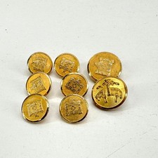Brooks Brothers Gold Buttons Suit Jacket Blazer Brass Golden Fleece Waterbury 8 picture