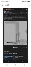 Aeocky Max 40 Pt Dehumidifier 2800 sq ft w/ Drain Hose, White (Model Arion-001) picture
