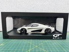 GT Spirit 2018 World Record Koenigsegg Regera Crystal White w/ Black 1:18 GT913 picture