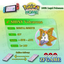 ✨6IV SHINY Volcarona + EVS🚀 POKEMON HOME✨Champions✨Online delivery⚡ picture