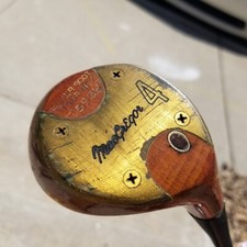 MacGregor Golf Tommy Armour Silver Scot Tourney Persimmon 4 Wood picture