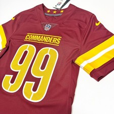 $160 NWT Authentic NIKE Vapor Washington Commanders Chase Young Jersey MEDIUM picture