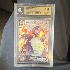 Pokemon TCG 2021 Shining Fates Shiny Vault Charizard VMAX SV107/SV122 BGS 9.5 picture