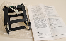 Vintage Octagon Systems TM-3 Table Mount 3-Slot STD Bus Card Cage (Part # 2184) picture