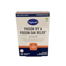 Hyland's Poison Ivy & Poison Oak Relief Tablets 50 Count picture