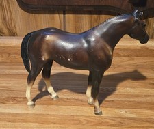 Vintage 1970s Traditional Quarter horse yearling 101 liver Chestnut brown Breyer picture