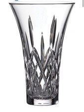 Waterford Mastercraft Treasures of The Sea Lismore Vase Flared 12