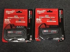2 PCS Milwaukee 48-11-1850 M18 XC 5.0 AH 18 Volt Capacity Battery New In Pack picture