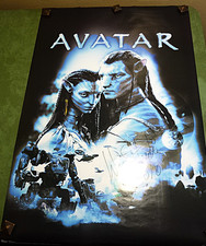 Avatar Movie Poster 2009 Signed Wes Studi Eytukan Autograph Trends 34x22 Rare picture
