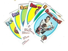 1971-72 TOPPS HOCKEY CARD SINGLES  *** $1.35 EACH+ w/DISCOUNT picture
