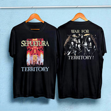 Sepultura Territory T-Shirt 2-Sided Cotton Shirt Men Women S-5XL Tee HT278 picture